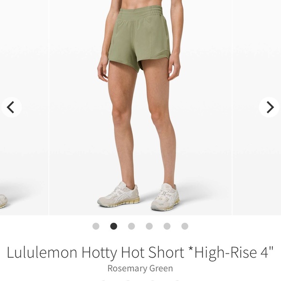 lululemon athletica Pants - Hotty Hot High-Rise Lined Short 4"